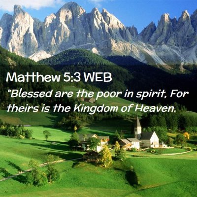 Picture 02 - Matthew 5:3 WEB - 