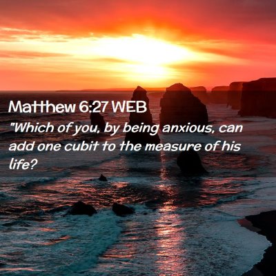 Picture 02 - Matthew 6:27 WEB - 