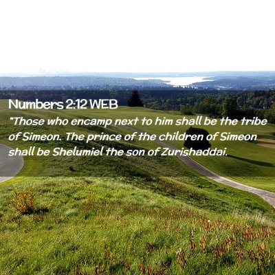 Picture 02 - Numbers 2:12 WEB - 