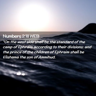 Picture 02 - Numbers 2:18 WEB - 