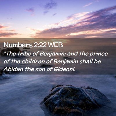 Picture 02 - Numbers 2:22 WEB - 