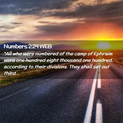 Picture 02 - Numbers 2:24 WEB - 