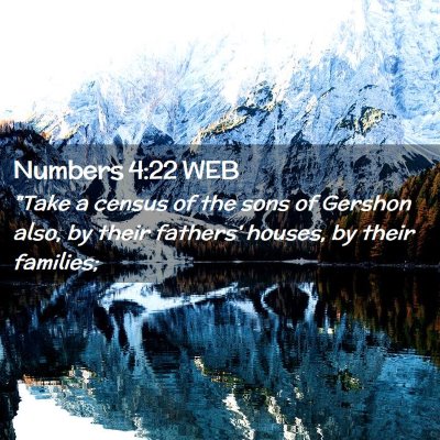 Picture 02 - Numbers 4:22 WEB - 