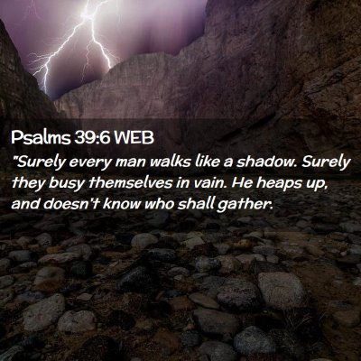 Picture 02 - Psalms 39:6 WEB - 