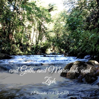 Picture 03 - 2 Chronicles 11:8 WEB - and Gath, and Mareshah, and - Bible Verse Picture