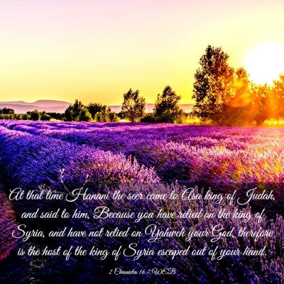 Picture 03 - 2 Chronicles 16:7 WEB - At that time Hanani the seer came to Asa king of - Bible Verse Picture