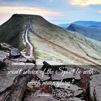 Picture 03 - 2 Corinthians 3:8 WEB - won't service of the Spirit be with much more - Bible Verse Picture