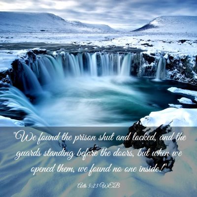 Picture 03 - Acts 5:23 WEB - 