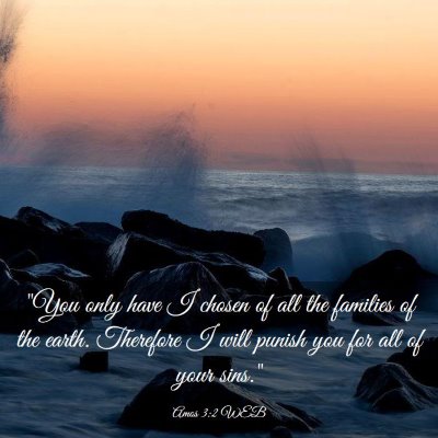 Picture 03 - Amos 3:2 WEB - 