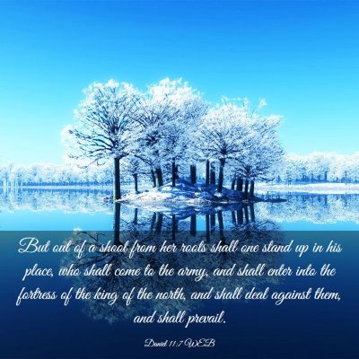 Picture 03 - Daniel 11:7 WEB - But out of a shoot from her roots shall one stand - Bible Verse Picture