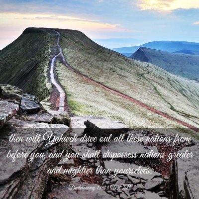 Picture 03 - Deuteronomy 11:23 WEB - then will Yahweh drive out all these nations from - Bible Verse Picture
