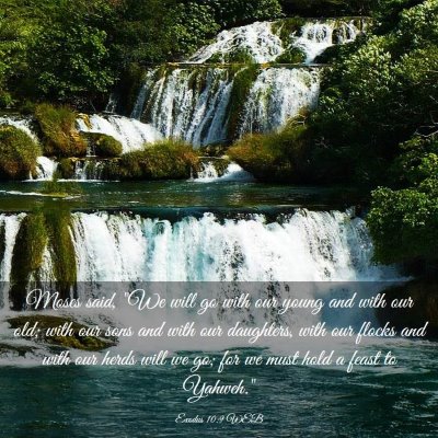 Picture 03 - Exodus 10:9 WEB - Moses said, 
