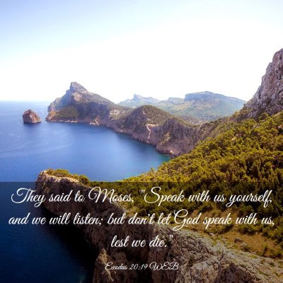 Picture 03 - Exodus 20:19 WEB - They said to Moses, 