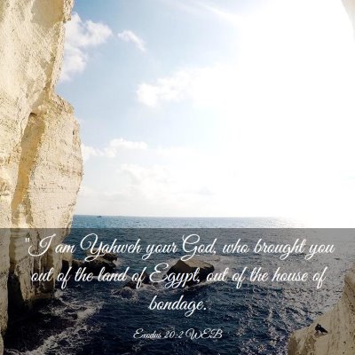 Picture 03 - Exodus 20:2 WEB - 