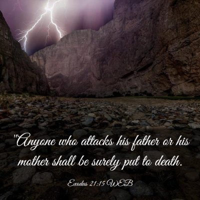 Picture 03 - Exodus 21:15 WEB - 