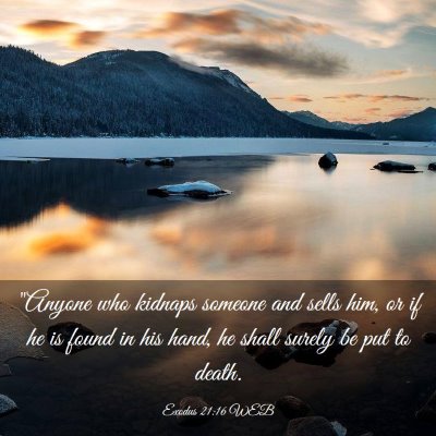 Picture 03 - Exodus 21:16 WEB - 