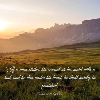 Picture 03 - Exodus 21:20 WEB - 