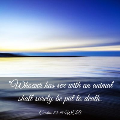 Picture 03 - Exodus 22:19 WEB - 