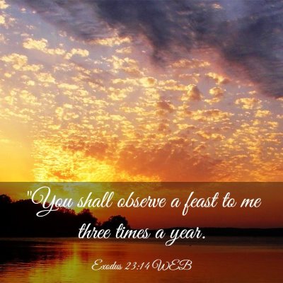 Picture 03 - Exodus 23:14 WEB - 
