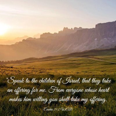 Picture 03 - Exodus 25:2 WEB - 
