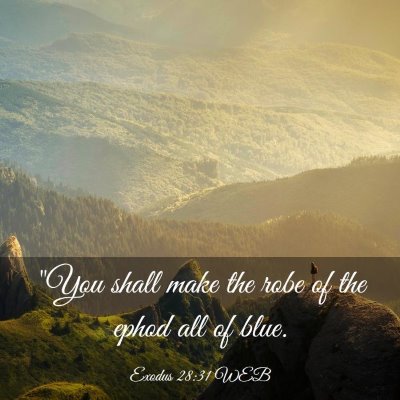 Picture 03 - Exodus 28:31 WEB - 