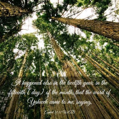 Picture 03 - Ezekiel 32:17 WEB - It happened also in the twelfth year, in the - Bible Verse Picture