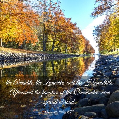 Picture 03 - Genesis 10:18 WEB - the Arvadite, the Zemarite, and the Hamathite. - Bible Verse Picture