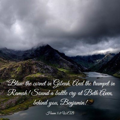 Picture 03 - Hosea 5:8 WEB - 