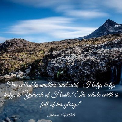 Picture 03 - Isaiah 6:3 WEB - One called to another, and said, 