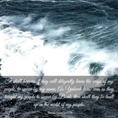 Picture 03 - Jeremiah 12:16 WEB - It shall happen, if they will diligently learn - Bible Verse Picture