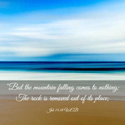 Picture 03 - Job 14:18 WEB - 
