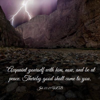 Picture 03 - Job 22:21 WEB - 