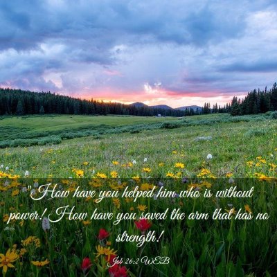 Picture 03 - Job 26:2 WEB - 