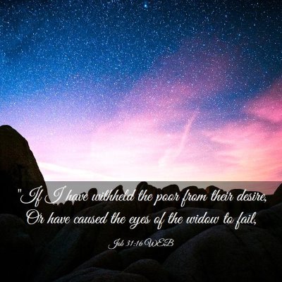 Picture 03 - Job 31:16 WEB - 