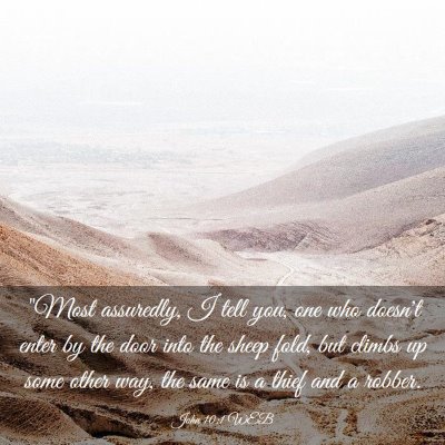 Picture 03 - John 10:1 WEB - 