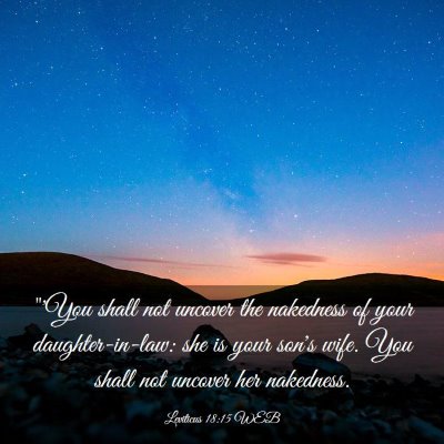 Picture 03 - Leviticus 18:15 WEB - 