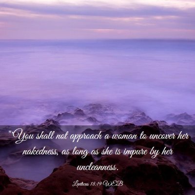 Picture 03 - Leviticus 18:19 WEB - 
