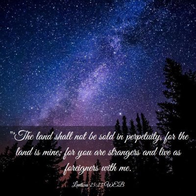 Picture 03 - Leviticus 25:23 WEB - 