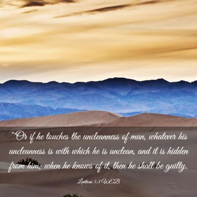 Picture 03 - Leviticus 5:3 WEB - 