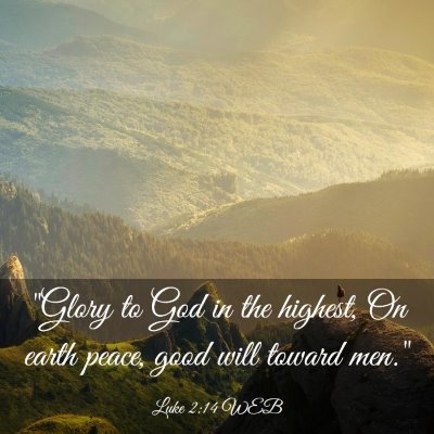 Picture 03 - Luke 2:14 WEB - 