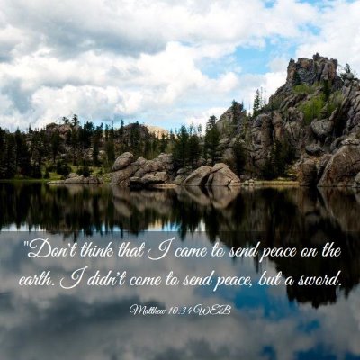 Picture 03 - Matthew 10:34 WEB - 