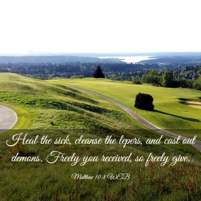 Picture 03 - Matthew 10:8 WEB - Heal the sick, cleanse the lepers, and cast out - Bible Verse Picture