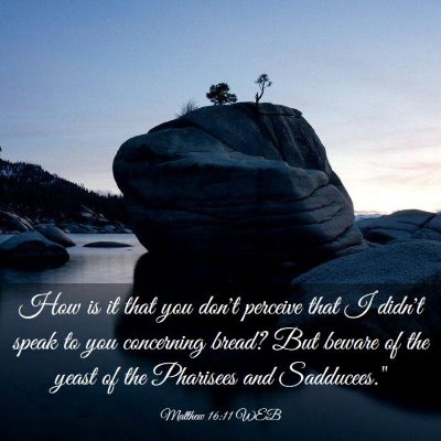 Picture 03 - Matthew 16:11 WEB - How is it that you don't perceive that I didn't - Bible Verse Picture