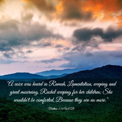 Picture 03 - Matthew 2:18 WEB - 