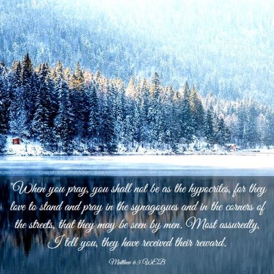 Picture 03 - Matthew 6:5 WEB - 