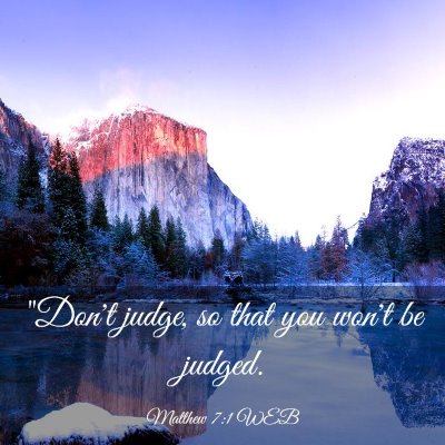 Picture 03 - Matthew 7:1 WEB - 