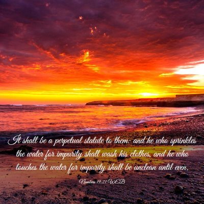 Picture 03 - Numbers 19:21 WEB - It shall be a perpetual statute to them: and he - Bible Verse Picture