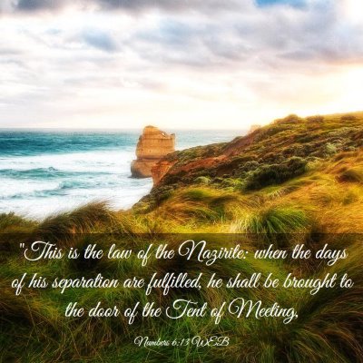 Picture 03 - Numbers 6:13 WEB - 