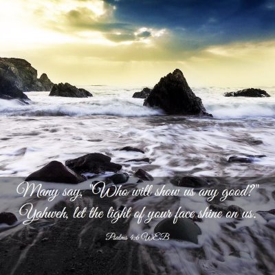 Picture 03 - Psalms 4:6 WEB - Many say, 