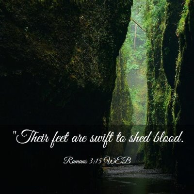 Picture 03 - Romans 3:15 WEB - 